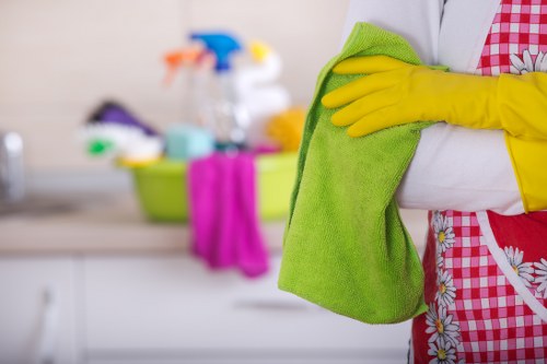 Freshly cleaned kitchen and bathroom by Catford cleaning services