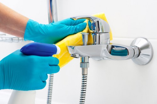 Kitchen cleaning service in Catford with tidy surfaces