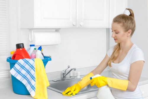 Clean and organized Catford home after professional cleaning